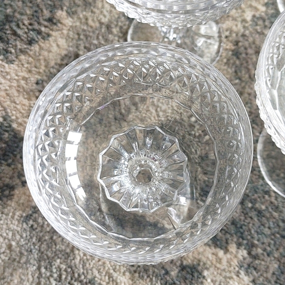 Vintage Crystal Glassware Goblets Stemware Glasses - Picture 8 of 17